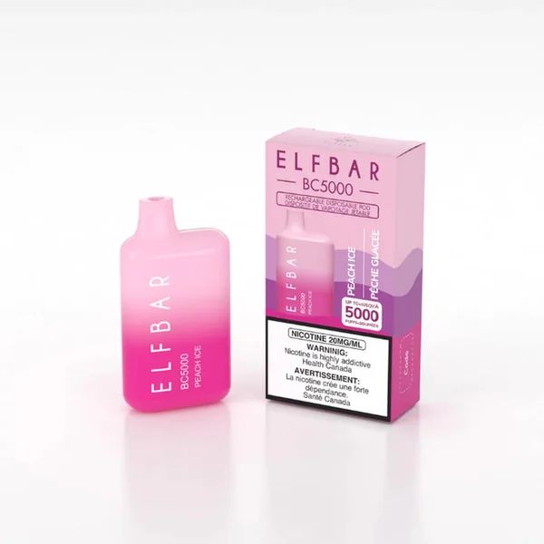 Elfbar Bc 5000 20mg: peach ice-