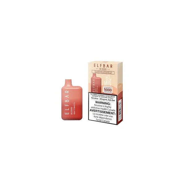 Elfbar Bc 5000 Bold: Mint tobacco-