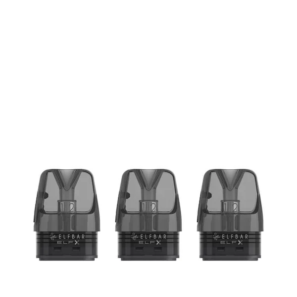 Elfbar Elfx Dual Mesh Replacement Vape Pods 2ml - 3 Pods