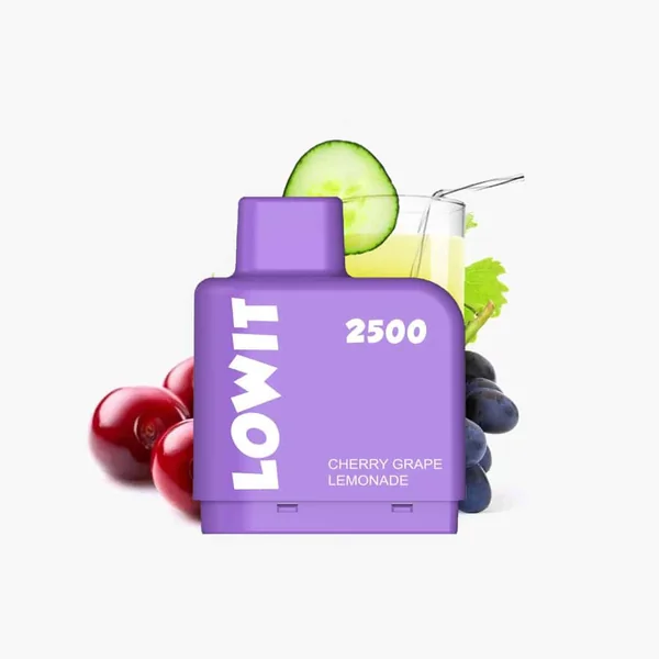 Elfbar Lowit Pod 2500 cherry grape lemon