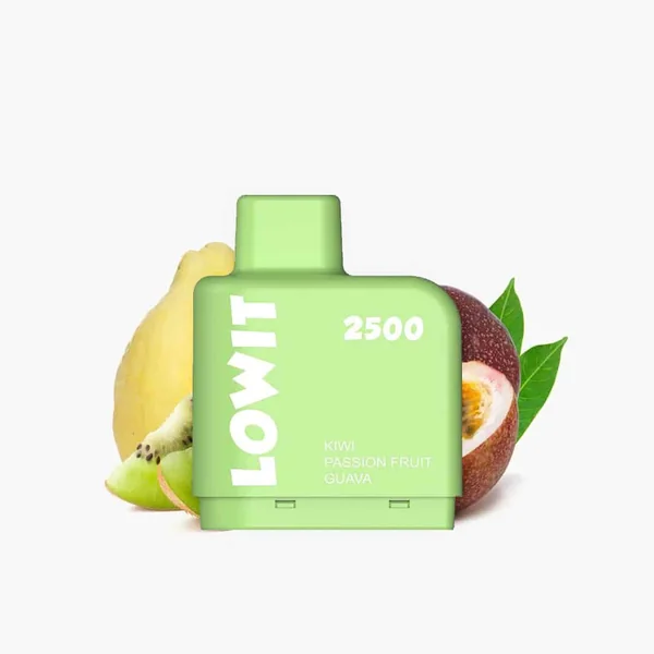Elfbar Lowit Pod 2500 kiwi passionfruit guava