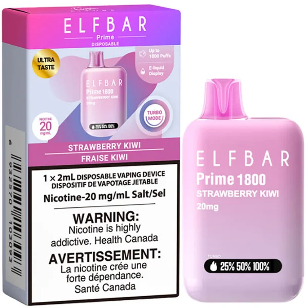 Elfbar Strawberry Kiwi 1800 puffs