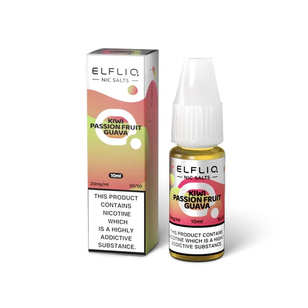 Elfliq Kiwi Passionfruit Guava 10ml E-Liquid from Elf Bar