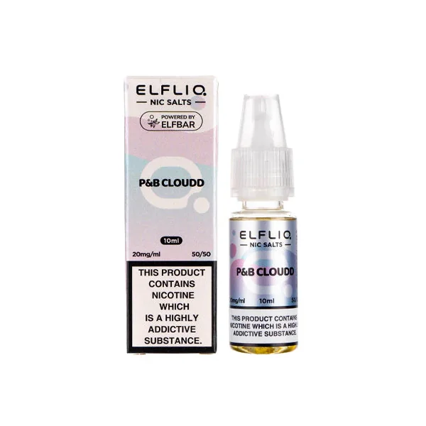 ELFLIQ P&B Cloudd (Cotton Candy Ice) Nic Salt