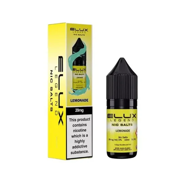 Elux Legend Lemonade 10ml Nic Salt E-liquid