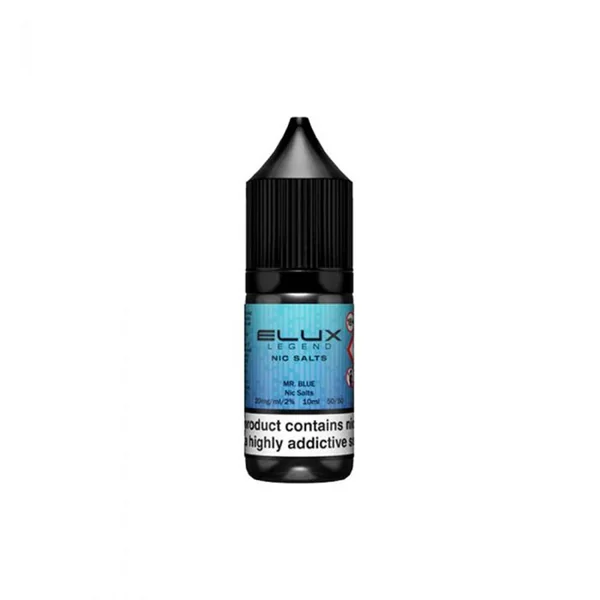 Elux Legend Nic Salts Mr Blue E Liquid 10ml