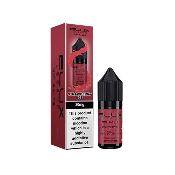Elux Legend Strawberry Ice 10ml Nic Salt E-liquid