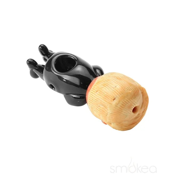 Empire Glassworks "Agent Orange" Hand Pipe - Image 5