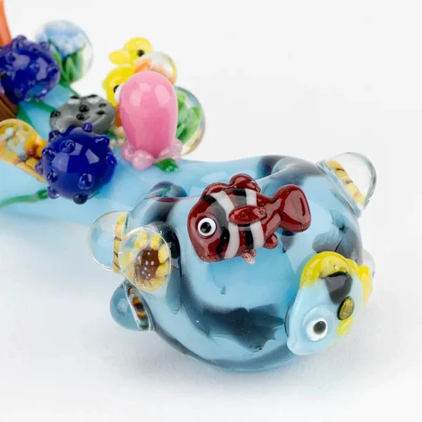 Empire Glassworks Great Barrier Reef Spoon Pipe - Image 5