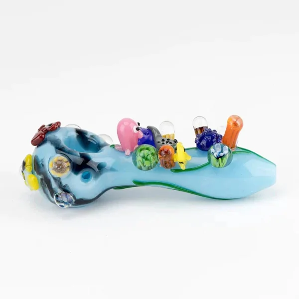 Empire Glassworks Great Barrier Reef Spoon Pipe - Image 6