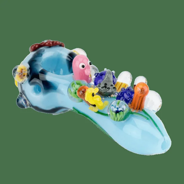 Empire Glassworks Great Barrier Reef Spoon Pipe - Image 7