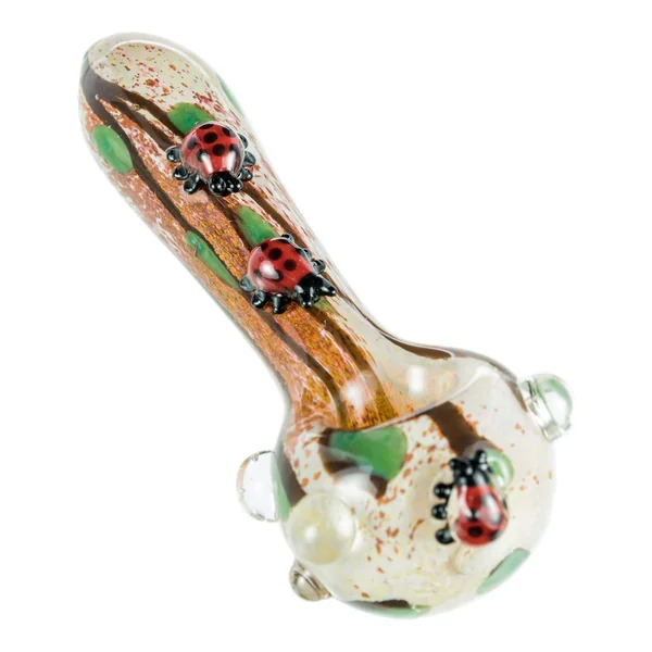 Empire Glassworks Ladybug Spoon Pipe