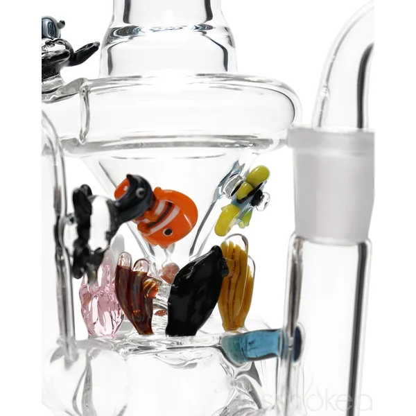 Empire Glassworks Mini East Australian Current Recycler Rig - Image 5