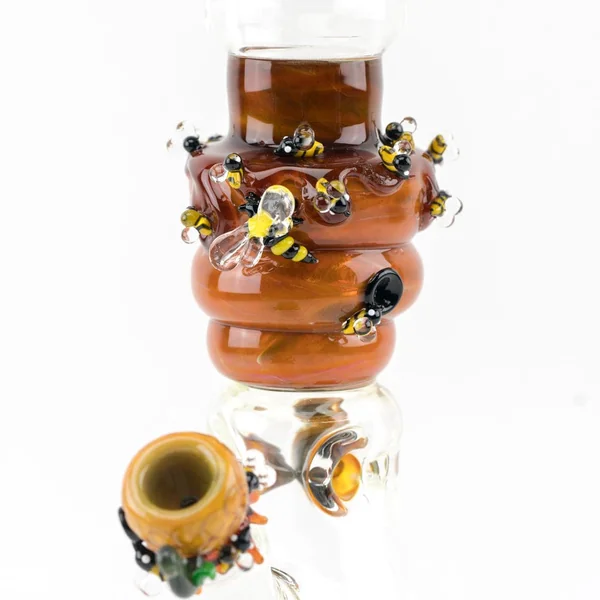 Empire Glassworks Save the Bees Beaker - Image 2