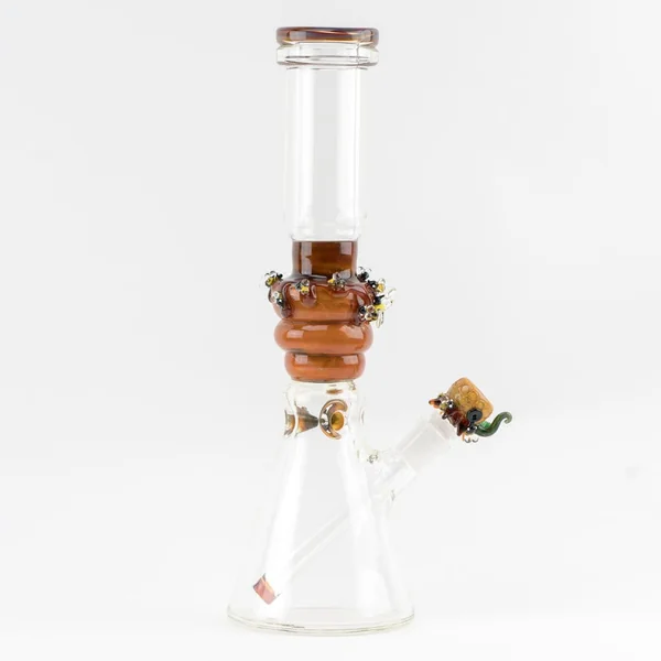 Empire Glassworks Save the Bees Beaker - Image 3