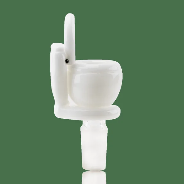 Empire Glassworks Toilet Bowl Piece