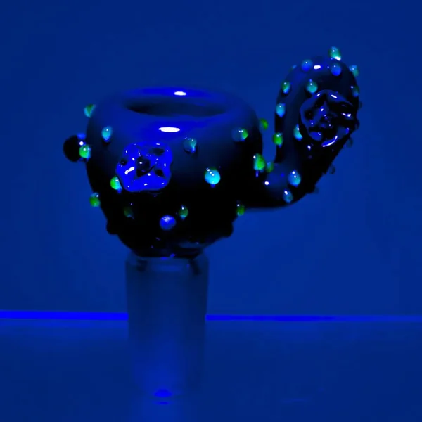 Empire Glassworks UV Cactus Bowl Piece - Image 2