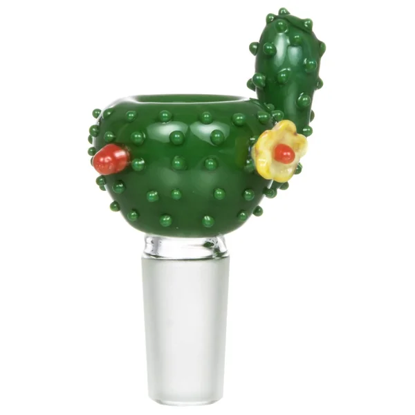 Empire Glassworks UV Cactus Bowl Piece - Image 6