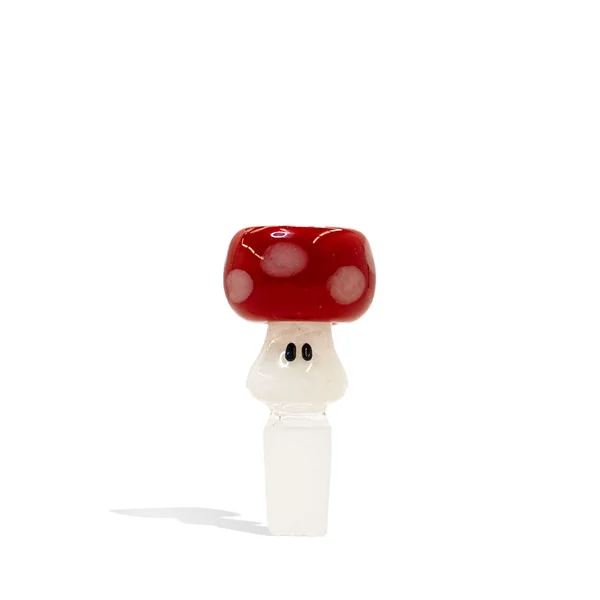 Empire Glassworks UV Red Mushroom 14mm Bowl