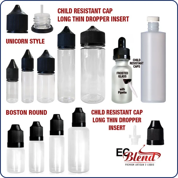 Empty Bottles - All Styles - All sizes