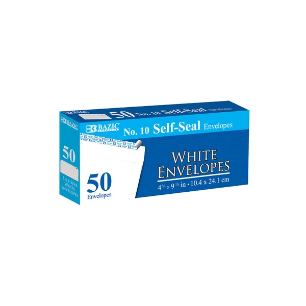 Envelops SELFSEAL-Bazic 50CT