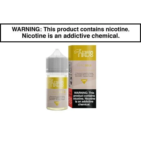 EURO GOLD BY NAKED SALT 30ML