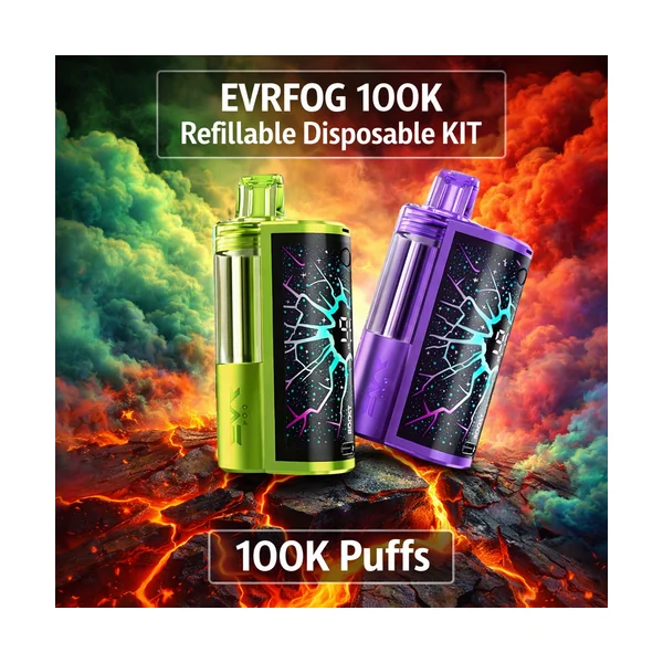 EVRFOG 100K Refillable Disposable KIT