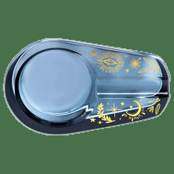 Famous Design - Astral Power Glass Ashtray - Black