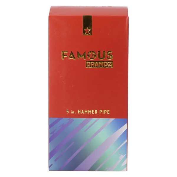 Famous Design Famous X 5" Fumed Hammer Pipe - Image 6