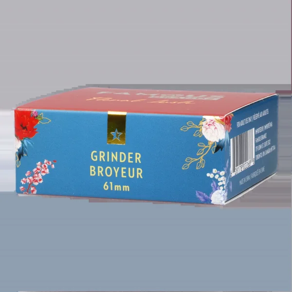 Famous Design Floral Lush Aluminum 2-Stage Grinder - Image 5