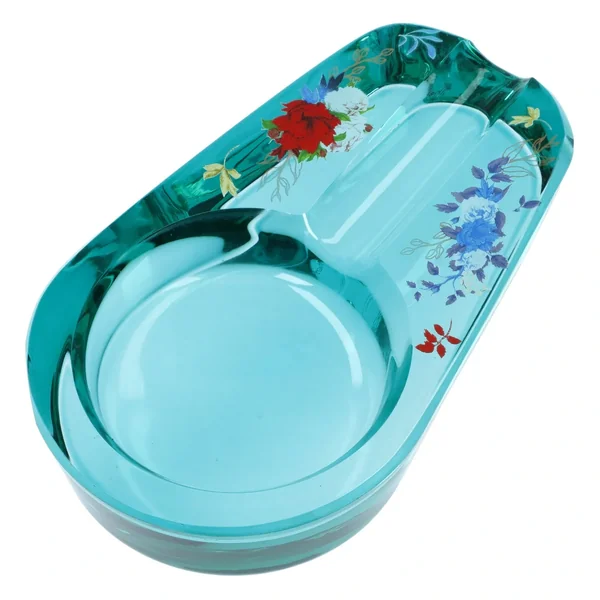 Famous Design Floral Lush Ashtray - Image 4