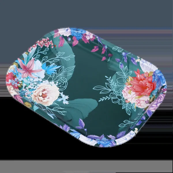 Famous Design Floral Lush Rolling Tray - Image 2