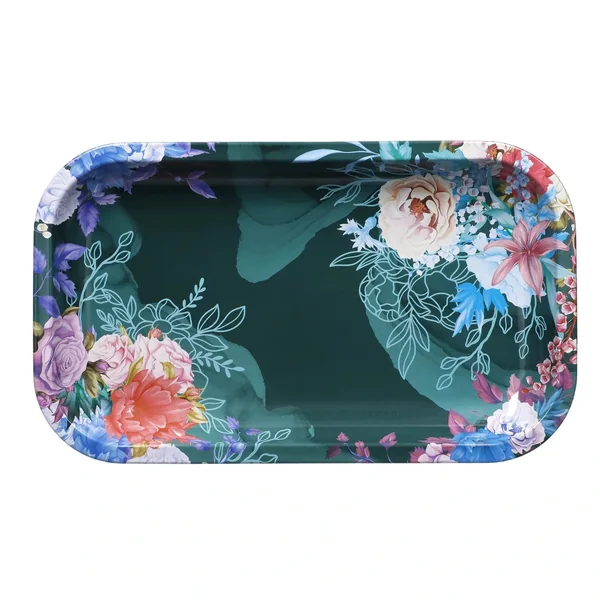 Famous Design Floral Lush Rolling Tray - Image 3