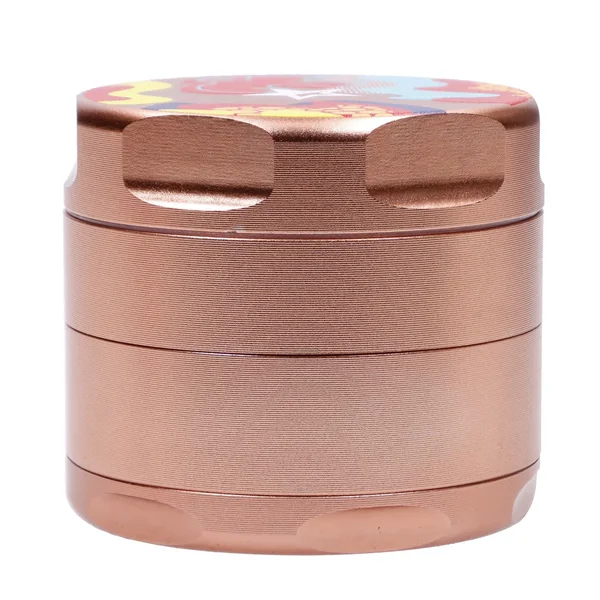 Famous Design-Papaya Aluminum 3 Stage Grinder-Rose Gold - Image 6