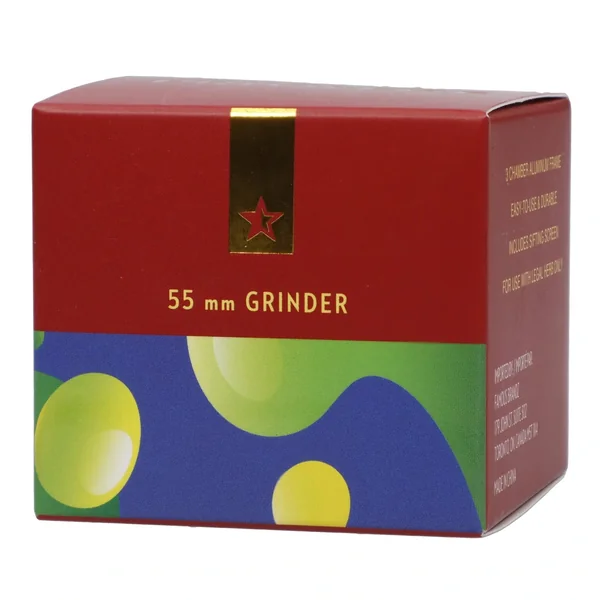 Famous Design-Privilege Aluminum 3 Stage Grinder-Blue - Image 2