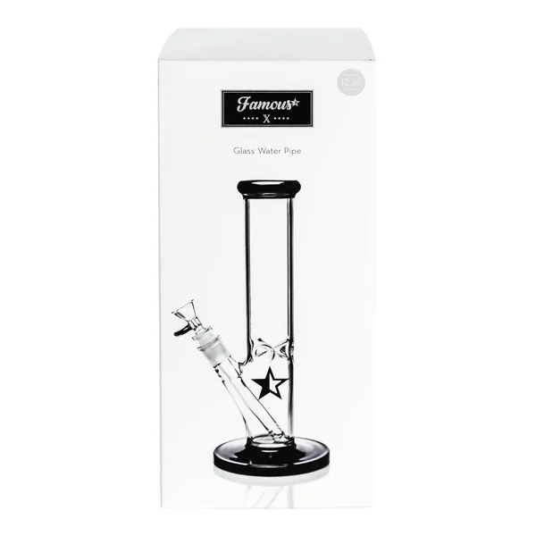 Famous X 12" Straight Bong - Image 4