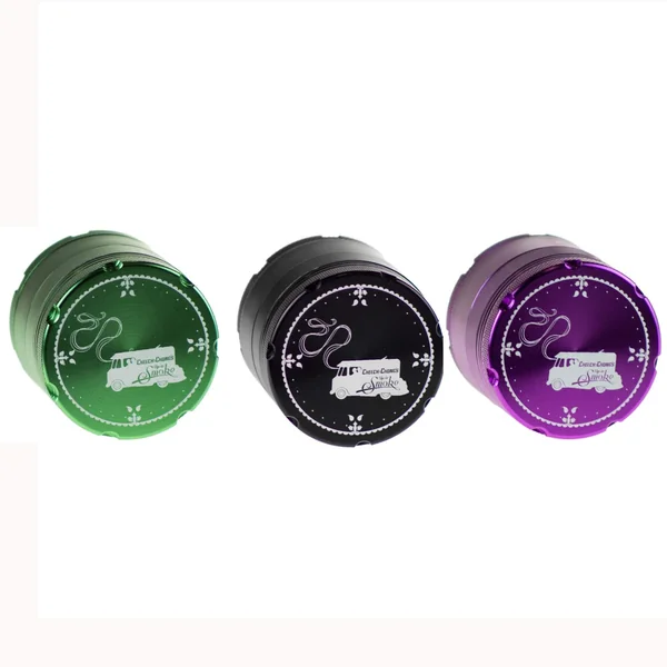 Famous X Cheech & Chong's Up In Smoke 50mm 4-Piece Grinder - Image 2