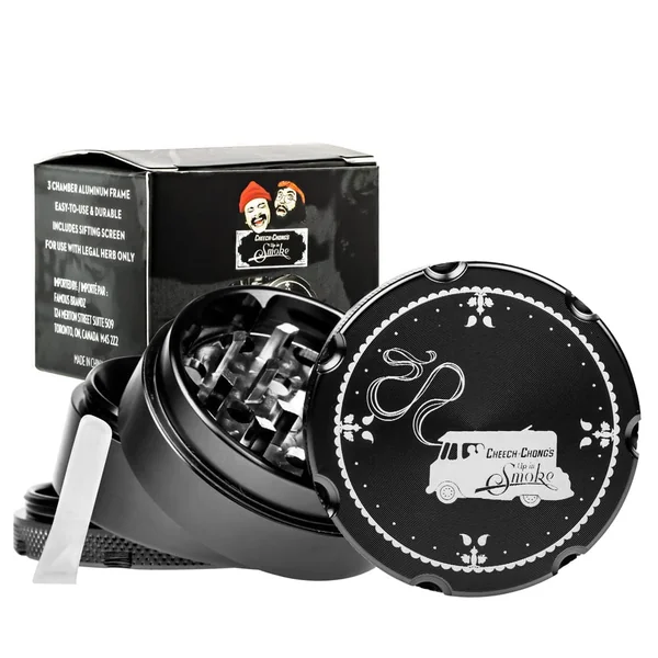 Famous X Cheech & Chong's Up In Smoke 50mm 4-Piece Grinder - Image 18
