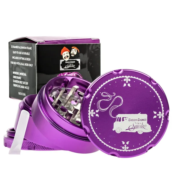 Famous X Cheech & Chong's Up In Smoke 50mm 4-Piece Grinder - Image 20