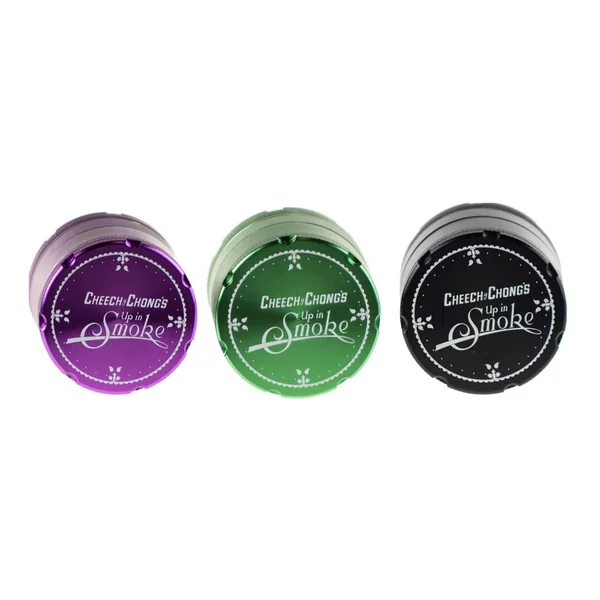 Famous X Cheech & Chong's Up In Smoke 50mm 4-Piece Grinder - Image 3