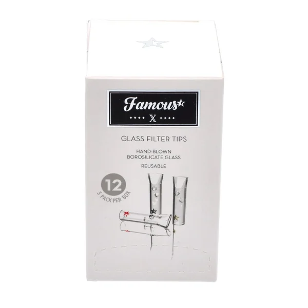Famous X Glass Filter Tips 3-Pack - Image 3