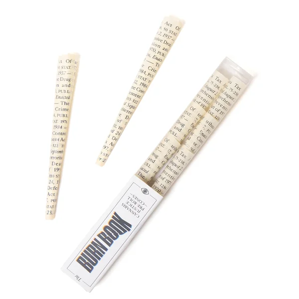 Field Trip Rolling Papers Burn Book Pre-Roll Cones