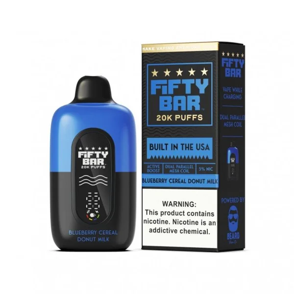 Fifty Bar 20K Disposable Vape 5% - Image 2
