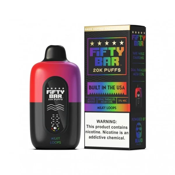 Fifty Bar 20K Disposable Vape 5% - Image 5