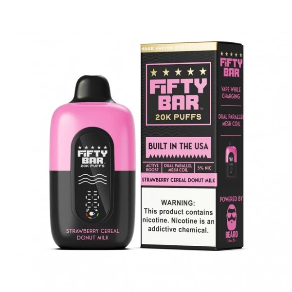 Fifty Bar 20K Disposable Vape 5% - Image 6