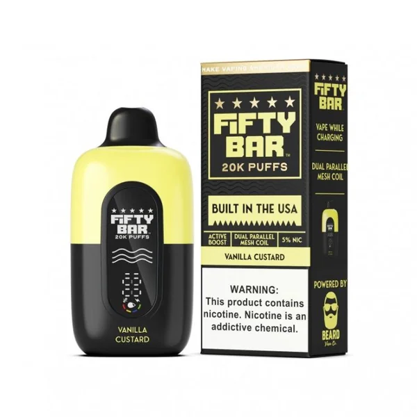 Fifty Bar 20K Disposable Vape 5% - Image 7