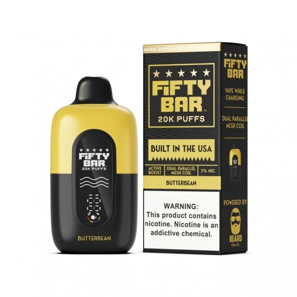 Fifty Bar 20K Disposable Vape 5% - Image 9