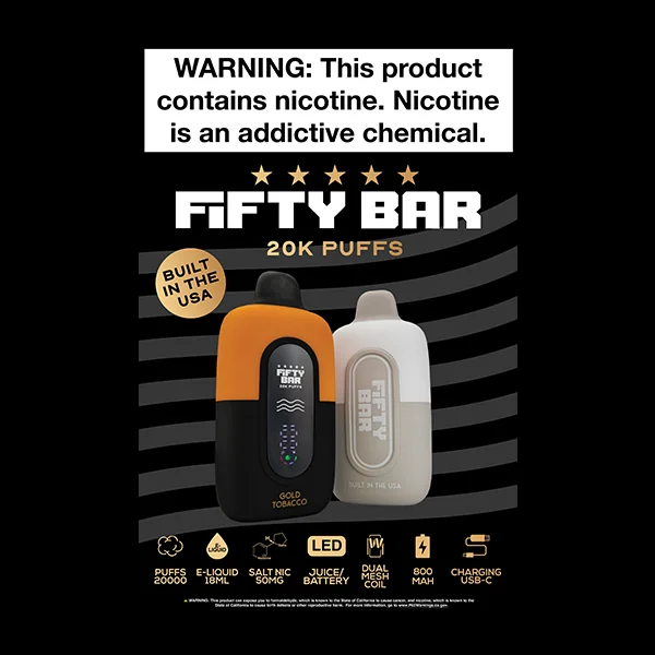 Fifty Bar 20K Poster