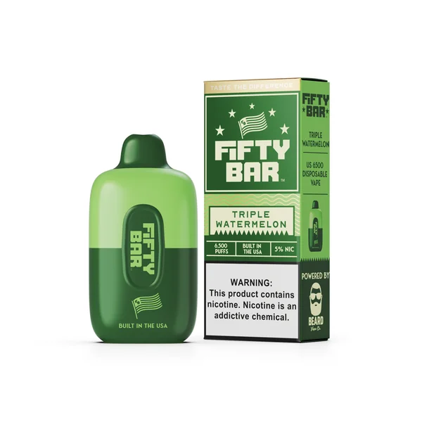 Fifty Bar 6500 Puff Rechargeable Vape 16mL - Image 2