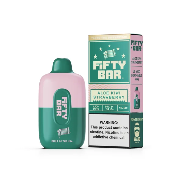 Fifty Bar 6500 Puff Rechargeable Vape 16mL - Image 14